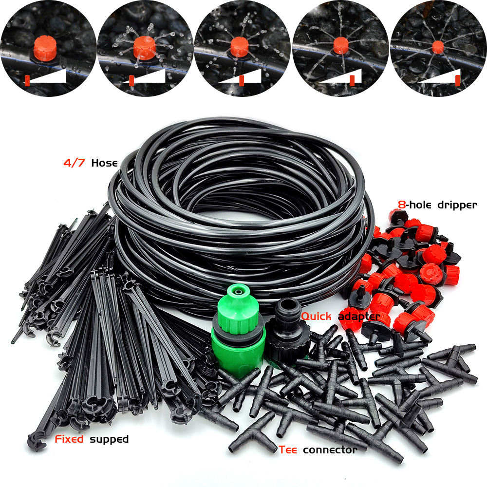 Smart Garden Auk - Broeikas 15M-30M Diy Druppelirrigatie Systeem Automatische