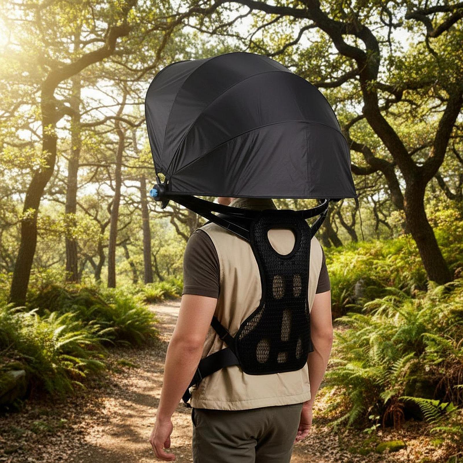 Smart Garden Umbrella - Rugzakriem Paraplu Ideaal cadeau Draagbare tuinmode