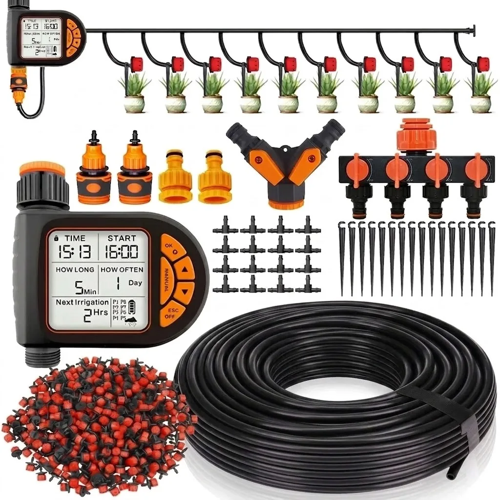 Smart Garden Auk - 20M slimme tuin-timer met LCD-display, automatische