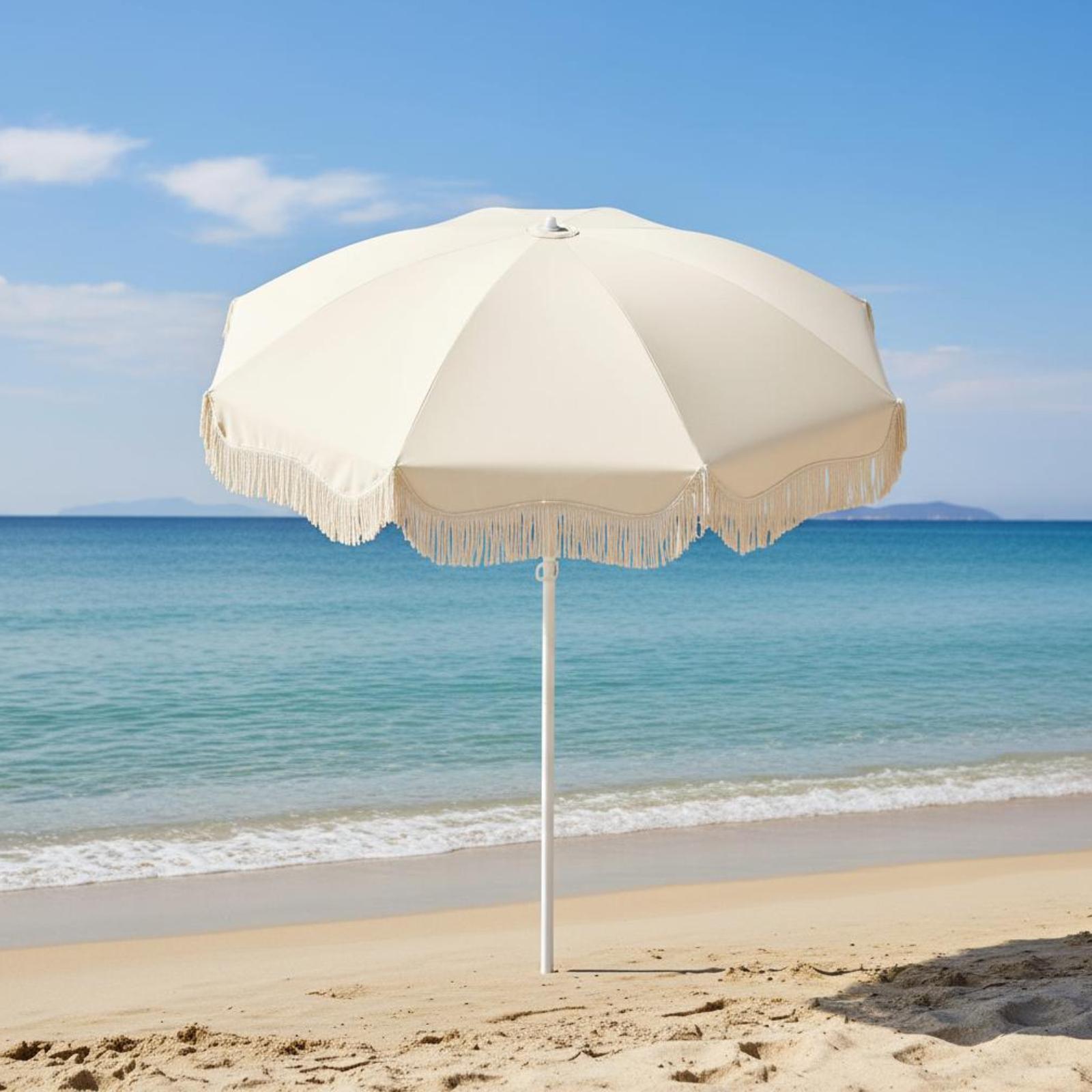 Beschermende parasol met boho  - Smart Garden Umbrella recensie en prijs