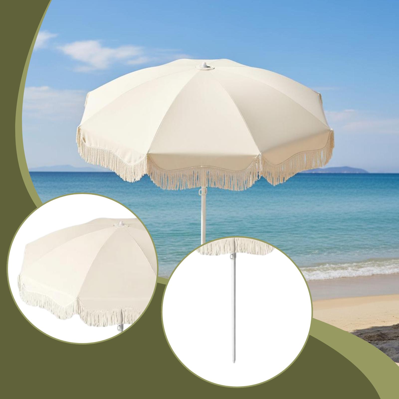 Beschermende parasol met boho  - Smart Garden Umbrella recensie en prijs