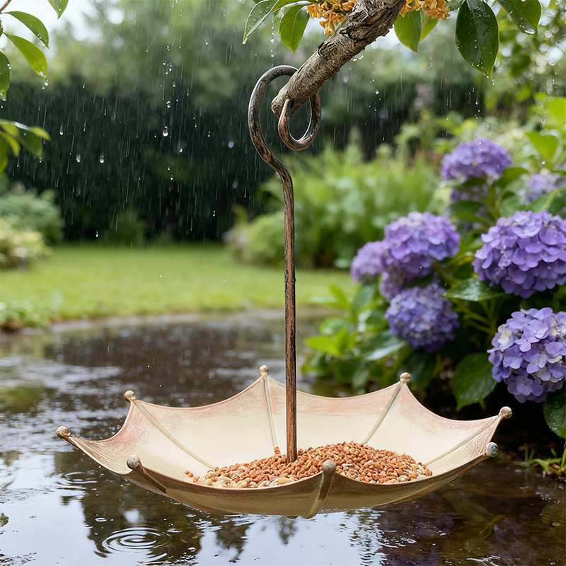 Retro mini parapluvormige voge - Smart Garden Umbrella recensie en prijs