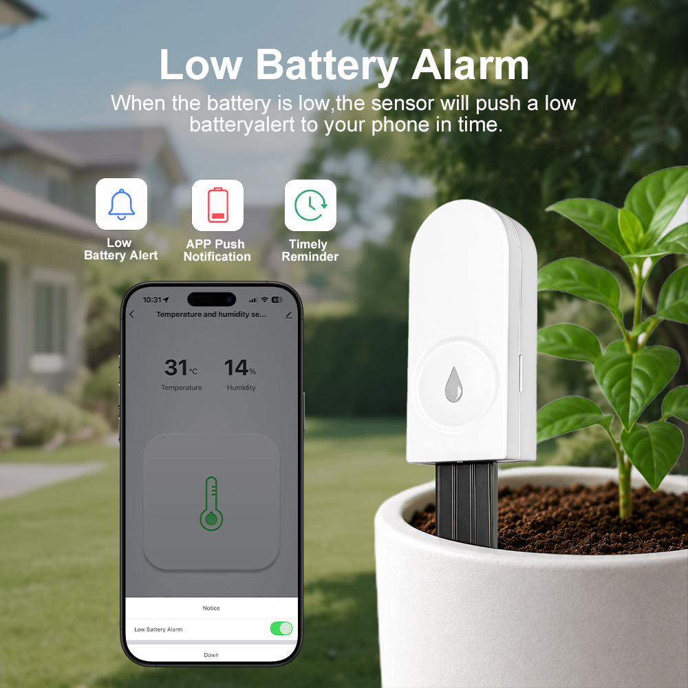Zigbee 3.0 Bodemvochtsensor Te - Smart Garden System recensie en prijs