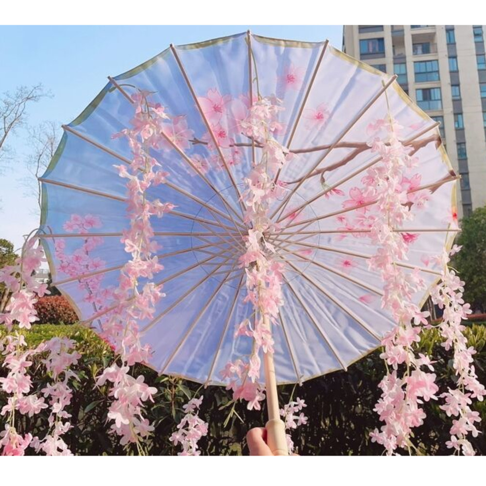 82Cm 32 ''Sakura Paraplu Hanfu - Smart Garden Umbrella recensie en prijs