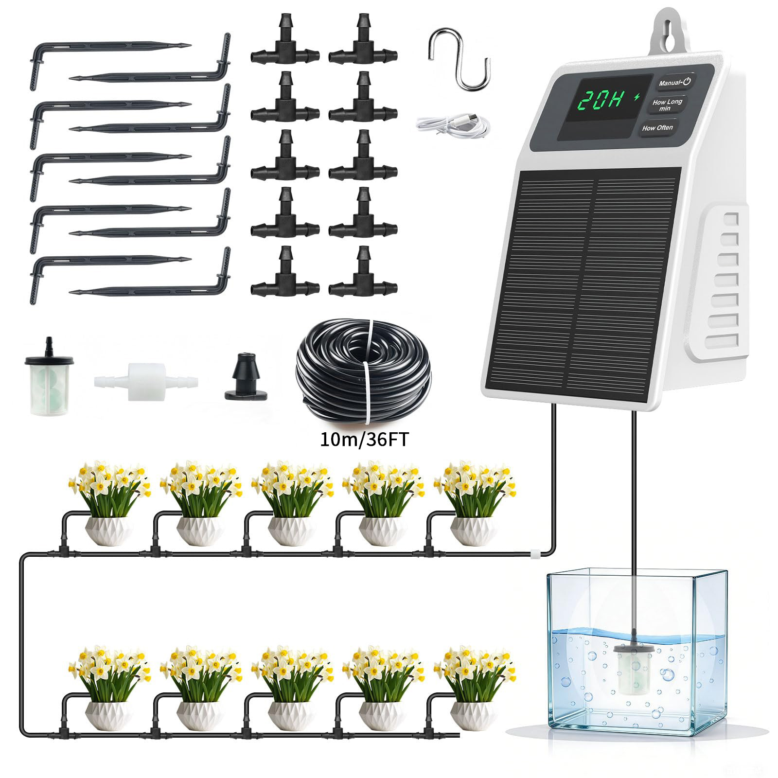 Verbeterd zonne-energie druppe - Smart Garden Auk recensie en prijs