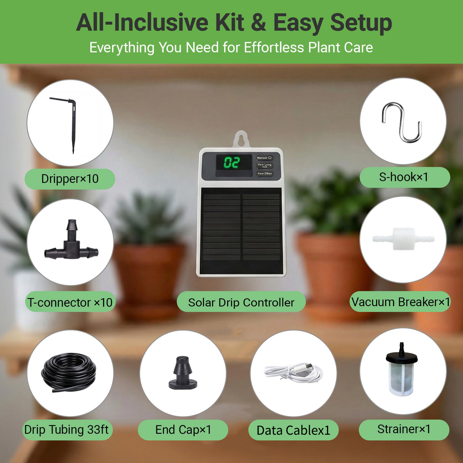 Verbeterd zonne-energie druppe - Smart Garden Auk recensie en prijs