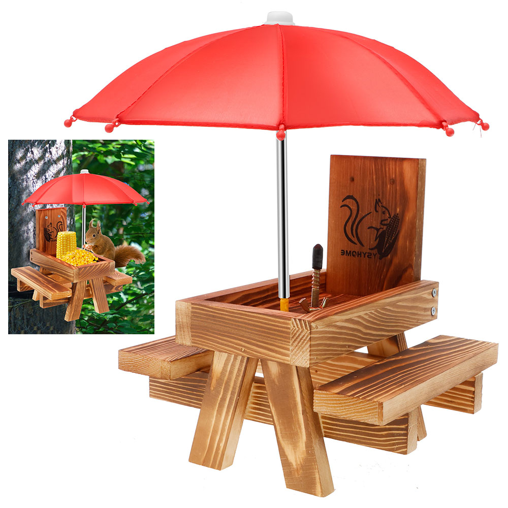 Houten Eekhoorn Feeder Outdoor - Smart Garden Umbrella recensie en prijs